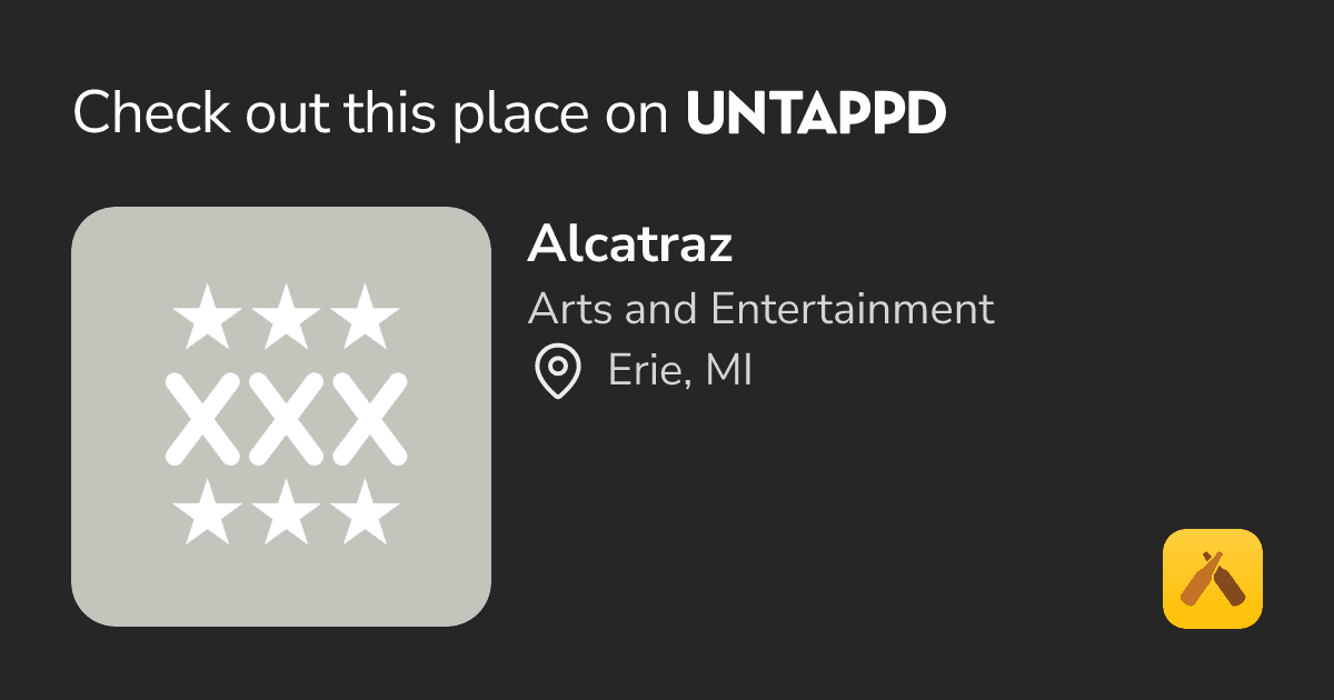 Alcatraz strip club in Erie, MI, United States