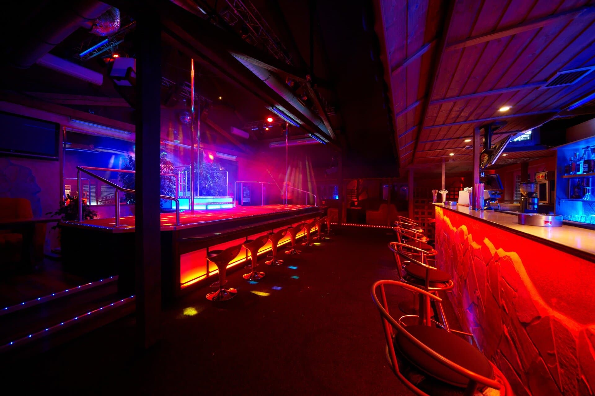 Alibaba strip club in Brno, Czech Republic