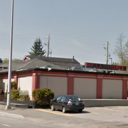 Bar La Source strip club in Val-David, QC, Canada