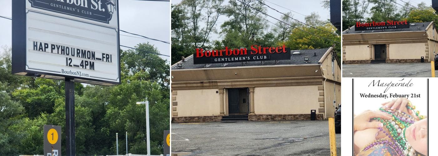 Bourbon Street strip club in Sayreville, NJ, United States