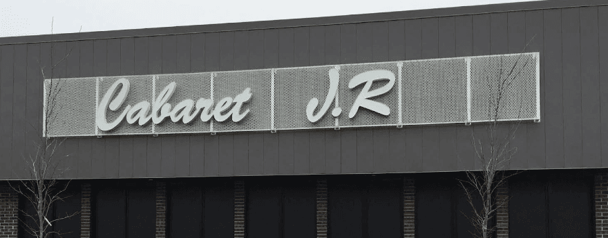 Cabaret JR strip club in Saguenay, QC, Canada