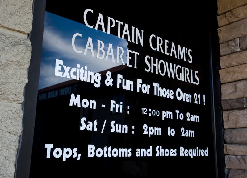 Captain Creams strip club in Lake Forest, CA, United States