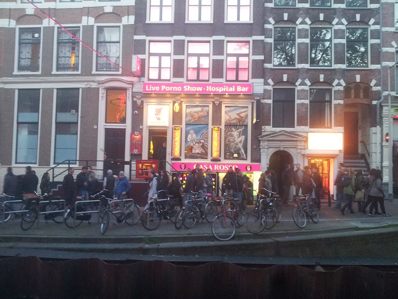 Casa Rosso - Adult Entertainment strip club in The Hague, Netherlands
