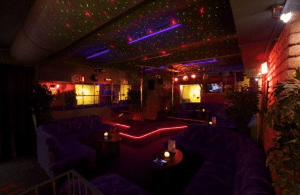 Cavern strip club in Brno, Czech Republic