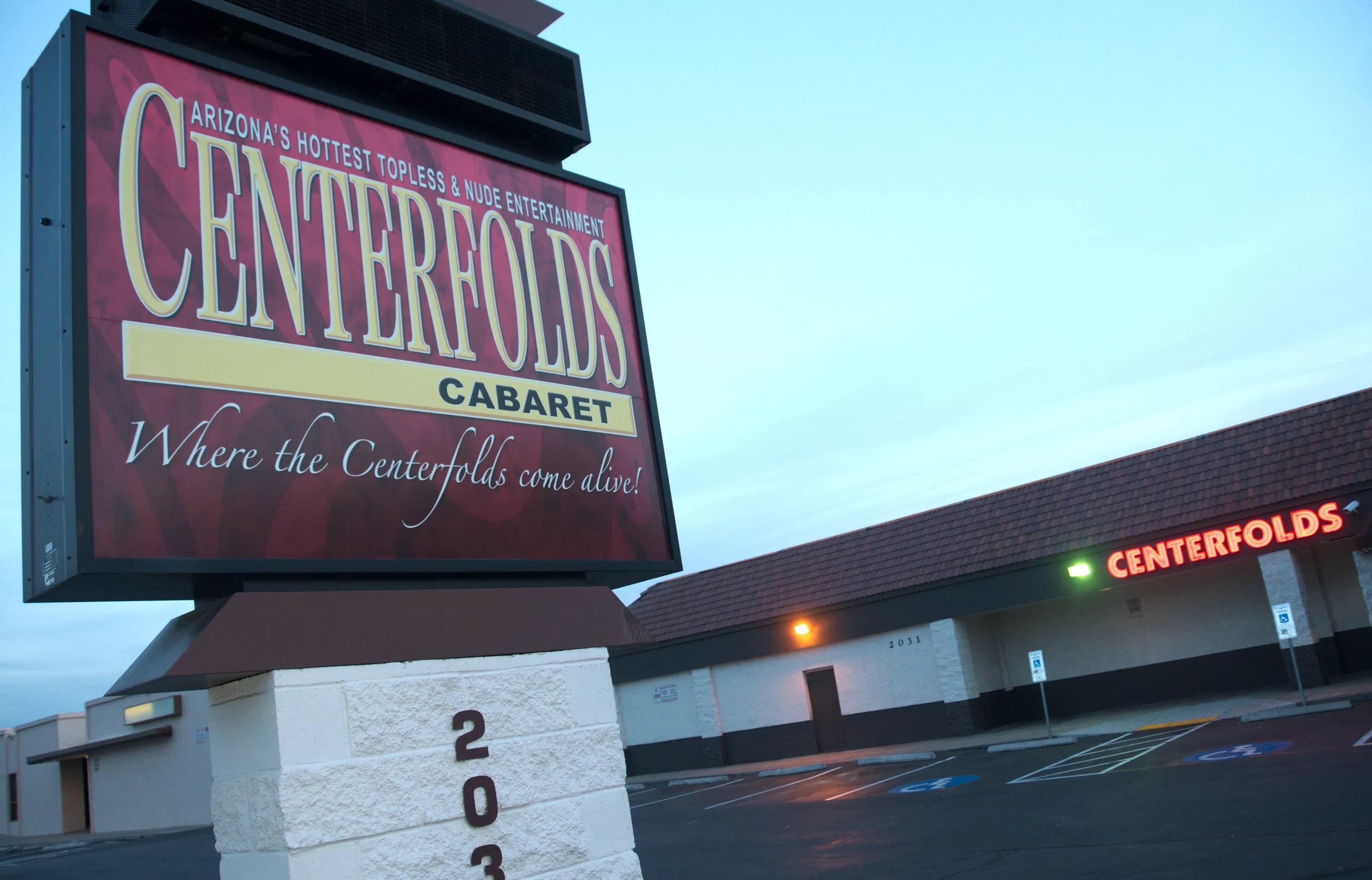 Centerfold's Cabaret strip club in Phoenix, AZ, United States