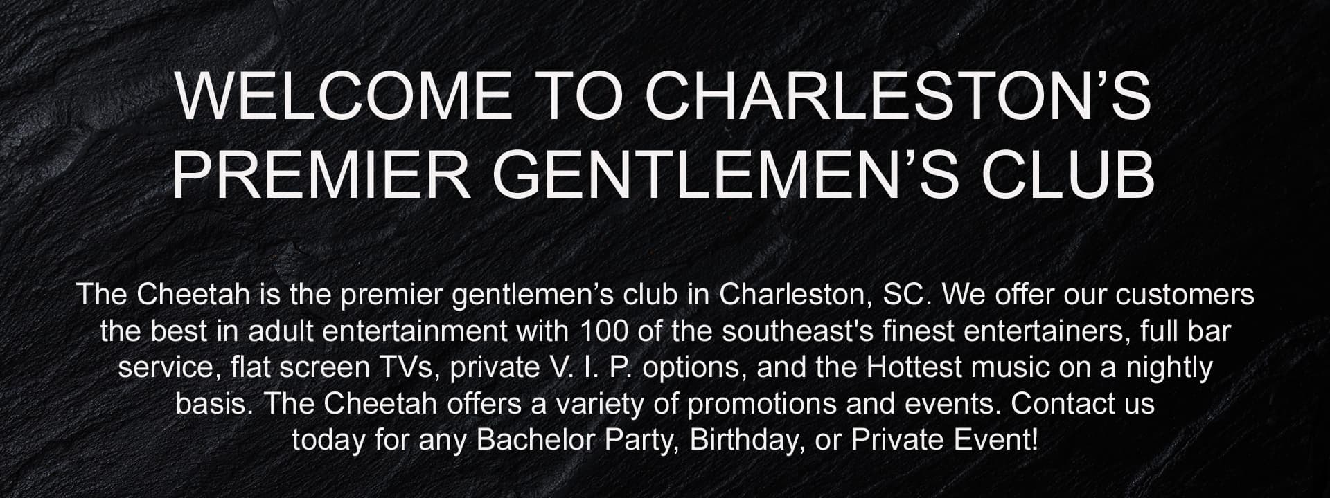 Cheetah Lounge strip club in North Charleston, IA, United States