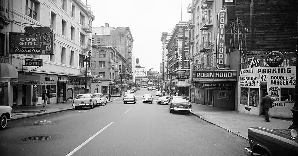 Chez Paree strip club in San Francisco, CA, United States