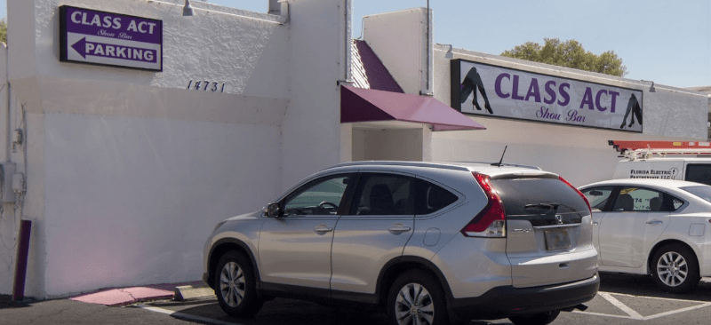 Class Act Show Bar strip club in Tampa, FL, United States
