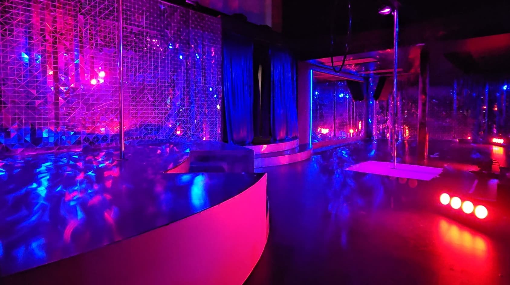 Cleopatra's revue Bar strip club in Dunedin, New Zealand