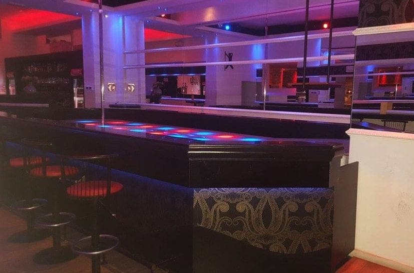 Club Abilux strip club in Antwerp, Belgium