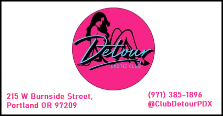 Club Detour strip club in Portland, OR, United States