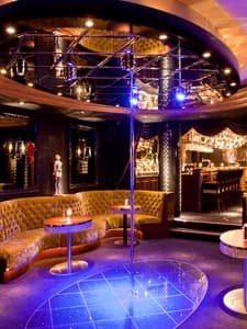 Club Mayfair strip club in The Hague, Netherlands