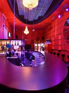 Club Paradise strip club in Girona	, Europe, Spain