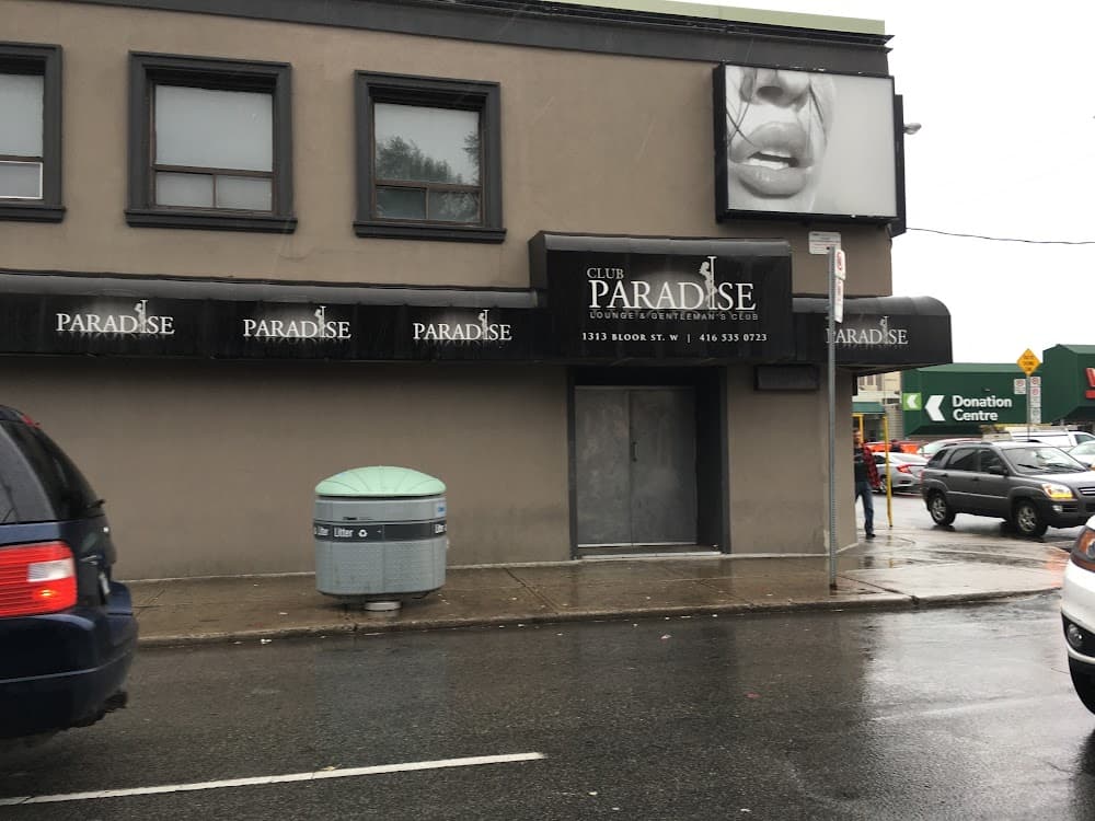 Club Paradise strip club in Whitby, ON, Canada