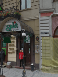 Club Split strip club in Lviv, Ukraine