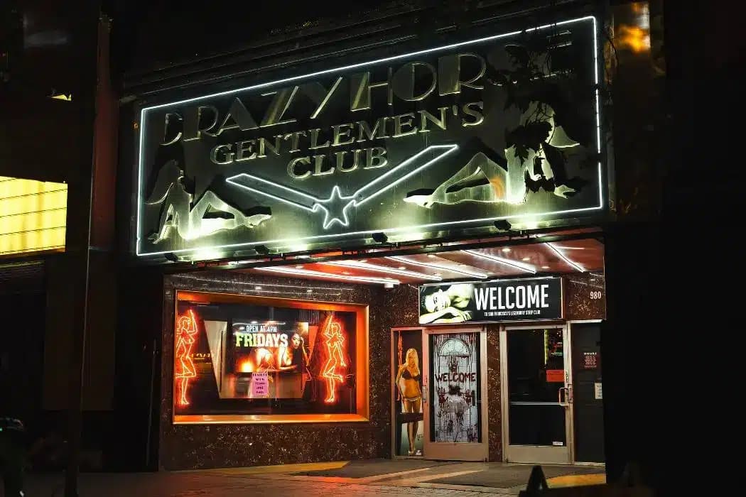 Crazy Horse Theatre strip club in San Francisco, CA, United States