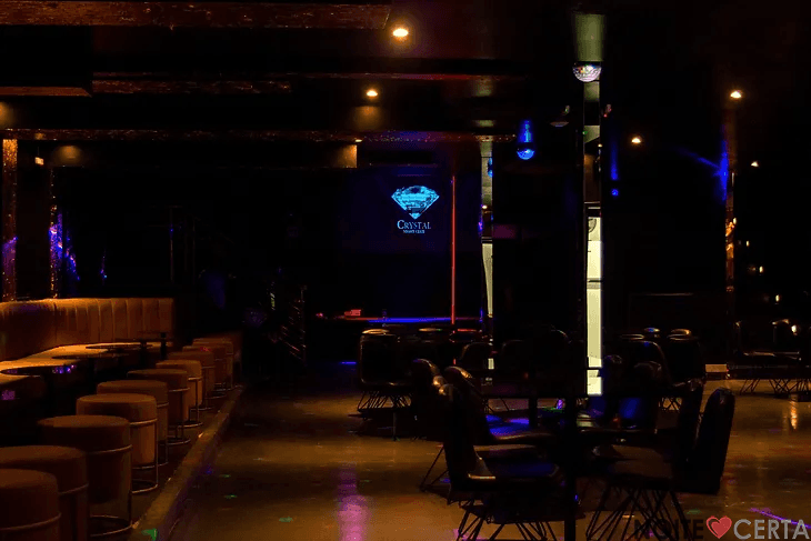 Crystal strip club in Belo Horizonte, Brazil