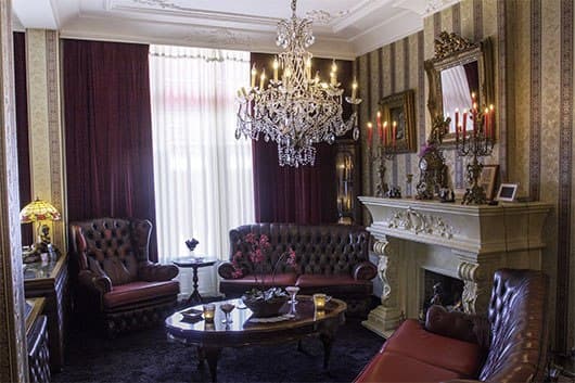 Crystal Club strip club in The Hague, Netherlands