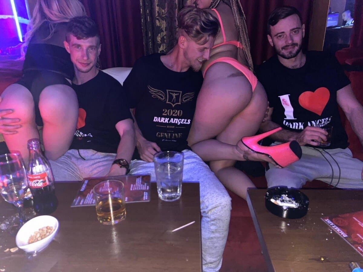 Dark Angels strip club in Belgrade, Serbia