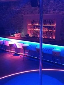 Diamonds & Pearls strip club in Crete, Greece