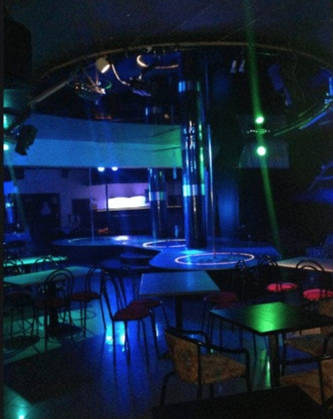 Disco Armony strip club in Guattarella, Europe, Italy