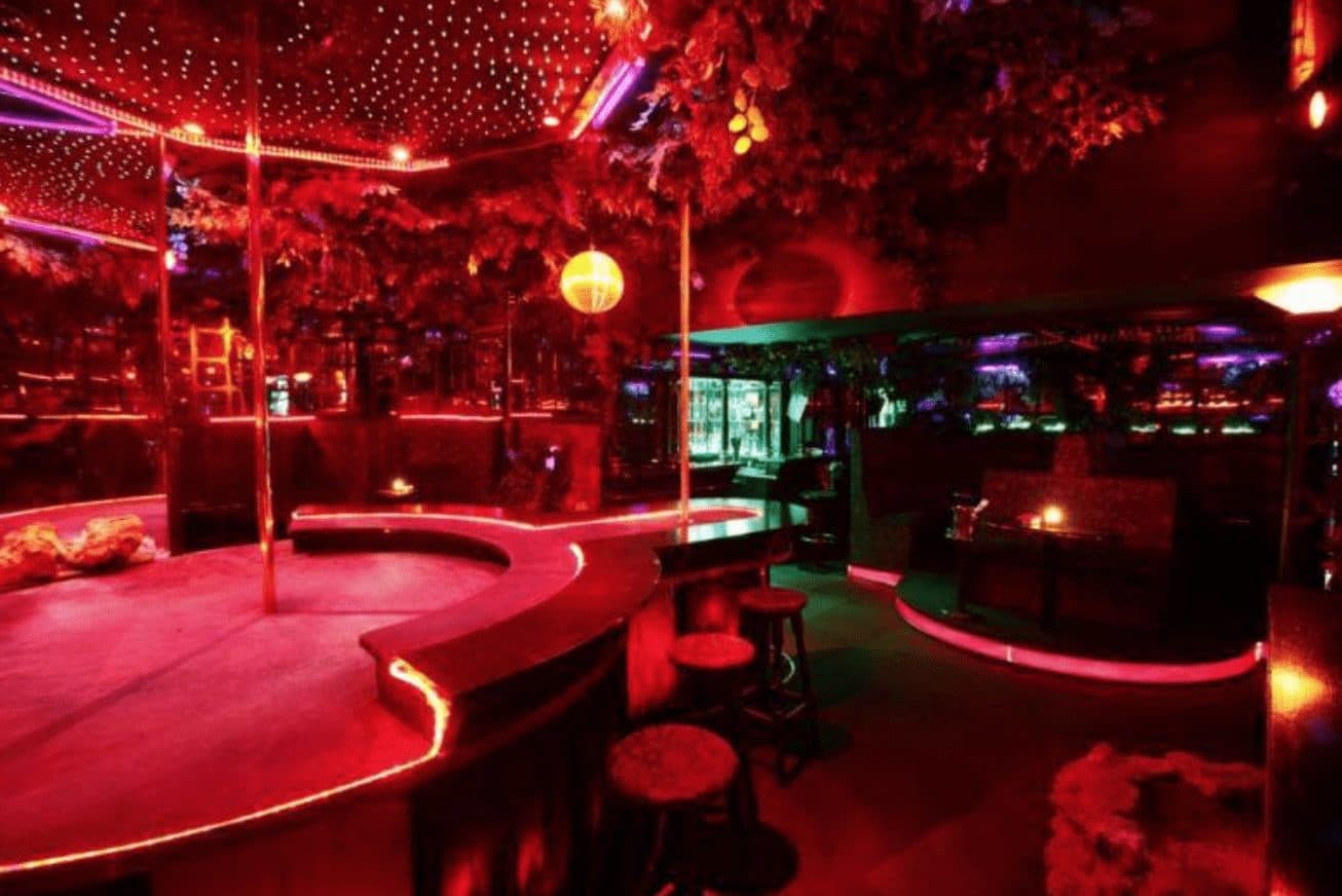 Dolce Vita strip club in Budapest, Europe, Hungary