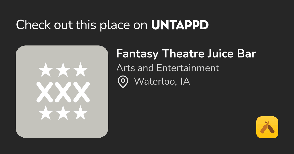 Fantasy Theater Juice Bar strip club in Waterloo, IA, United States