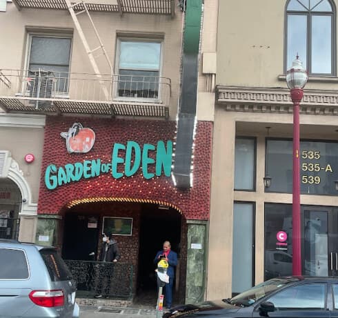 Garden of Eden strip club in San Francisco, CA, United States