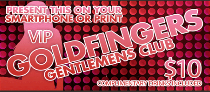 Goldfingers Gentlemen's Club strip club in Tijuana, Baja California, Mexico