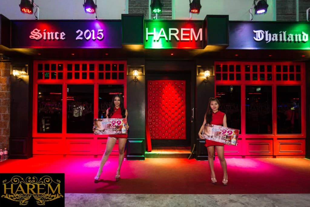 Harem strip club in Phuket, Asia, Thailand
