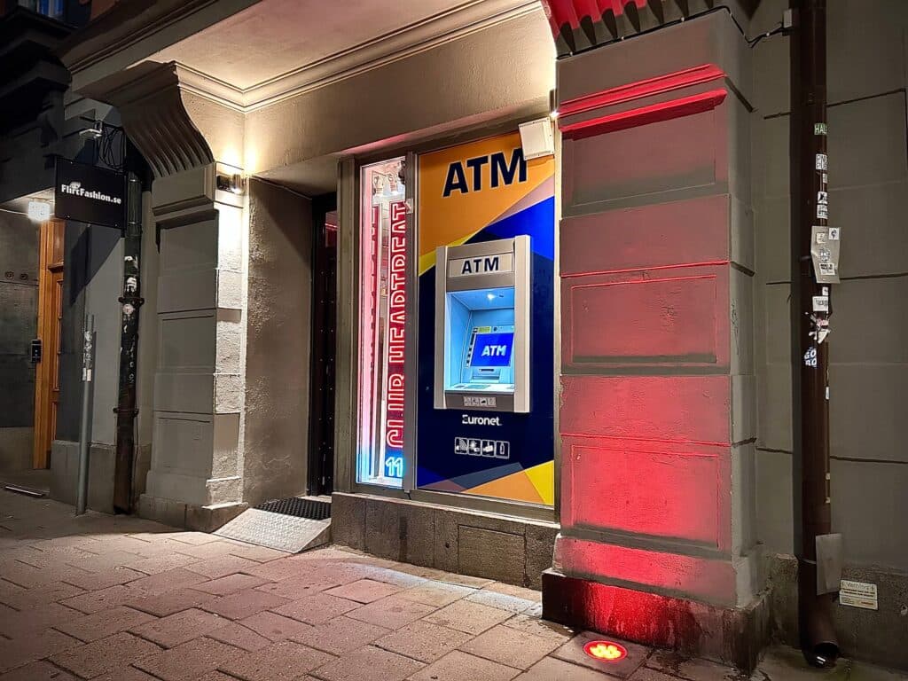 Heartbeat strip club in Stockholm, Scandinavia, Sweden
