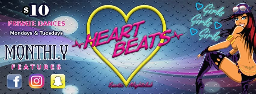 Heartbeats Exotic Nightclub strip club in Springfield, MI, United States