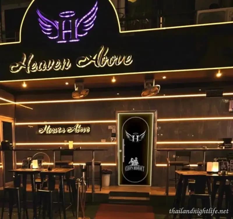 Heaven Above strip club in Bangkok, Thailand