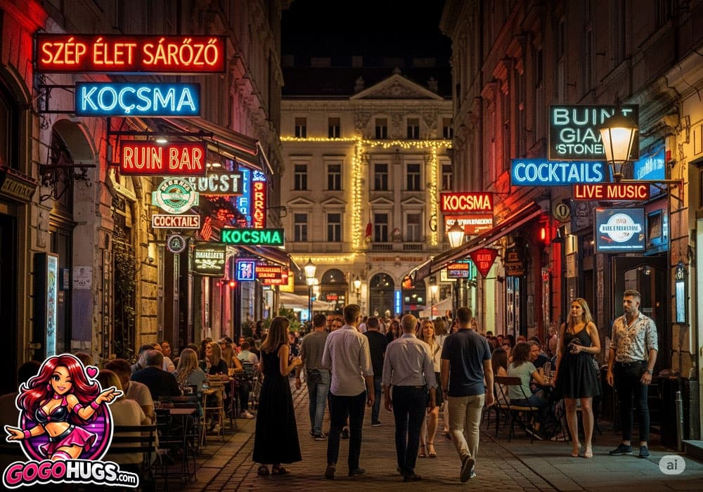 Jet Night Club strip club in Budapest, Hungary