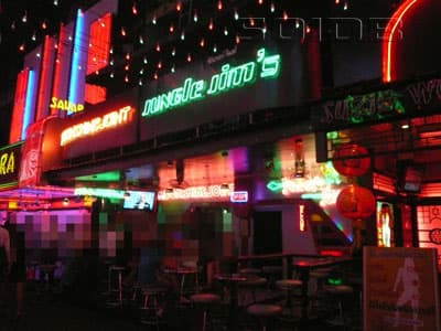 Jungle Jims strip club in Bangkok, Asia, Thailand