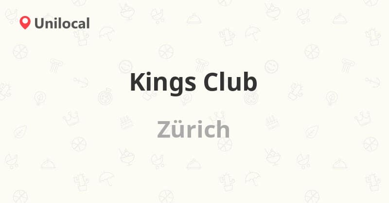 Kings Club strip club in Zurich, Switzerland