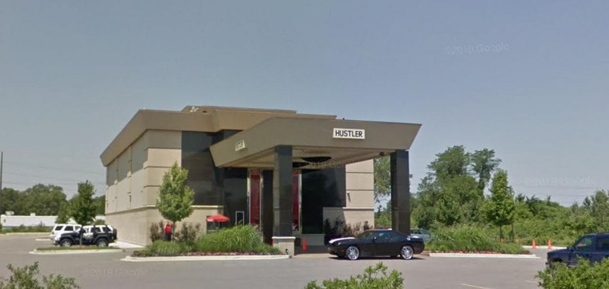 Larry Flynt's Hustler Club strip club in Lincoln Park, MI, United States
