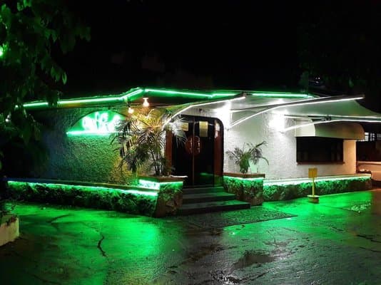 Le Palace Night Club strip club in Balboa, Central America, Panama