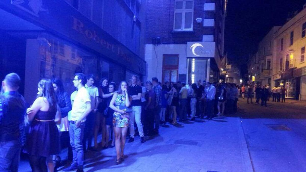 Liquid Lounge strip club in Maidstone, Kent, United Kingdom