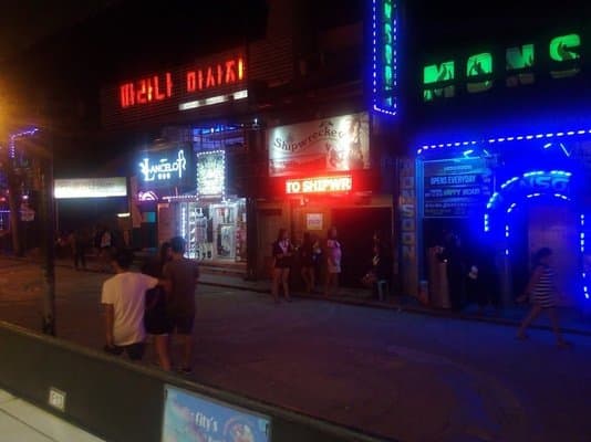 Lollipop Bar strip club in Angeles City, Philippines