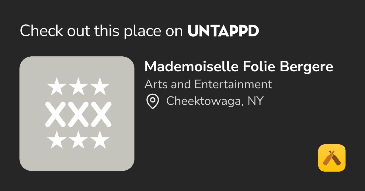 Mademoiselle Follie Bergere strip club in Cheektowaga, NY, United States