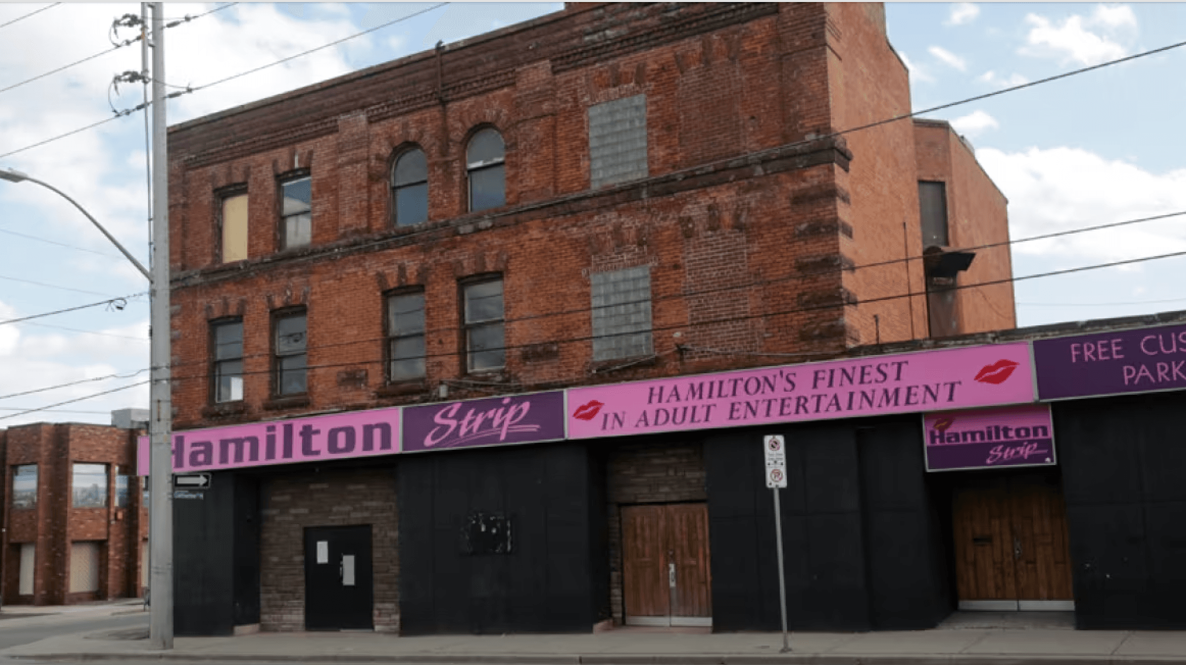 Maxim's strip club in Hamilton, ON, Canada