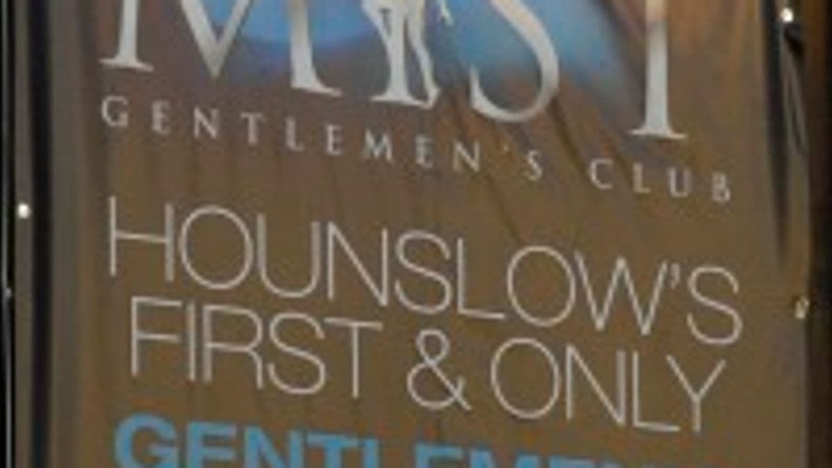 Mist Gentleman's Club strip club in Hounslow, London, United Kingdom
