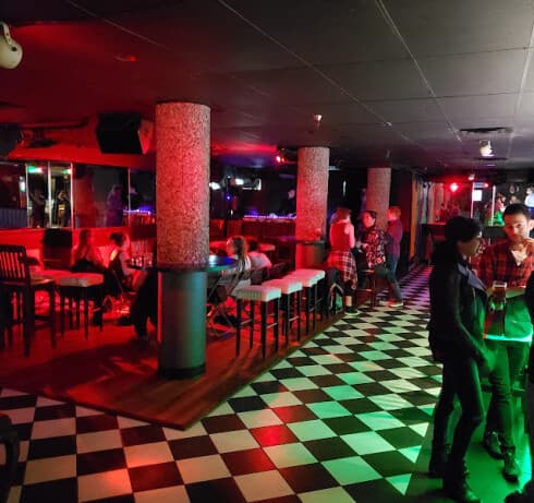 Monty's Showroom Pub strip club in Victoria, BC, Canada