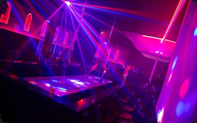 Myoo strip club in Antwerp, Belgium