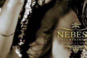 Nebesa strip club in Kiev, Ukraine