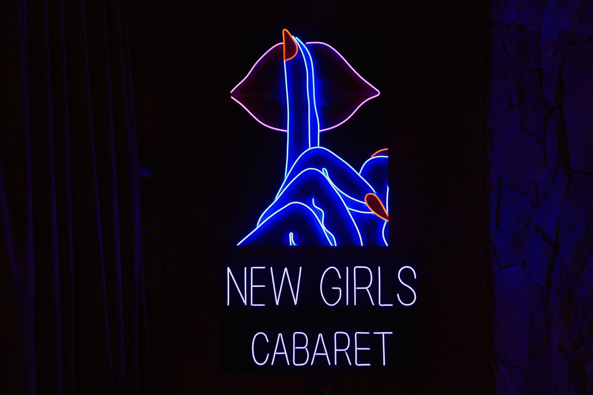 New Girls Cabaret strip club in Madrid, Europe, Spain
