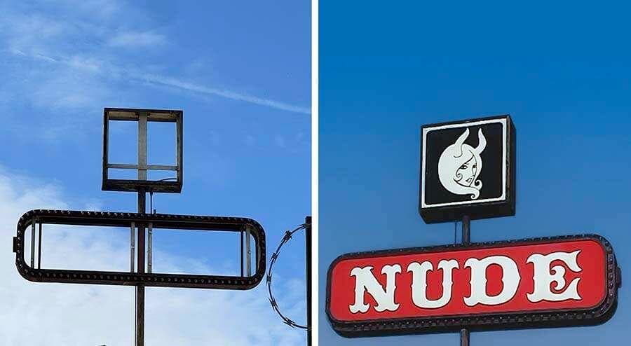 Paris House strip club in West Hollywood, CA, United States