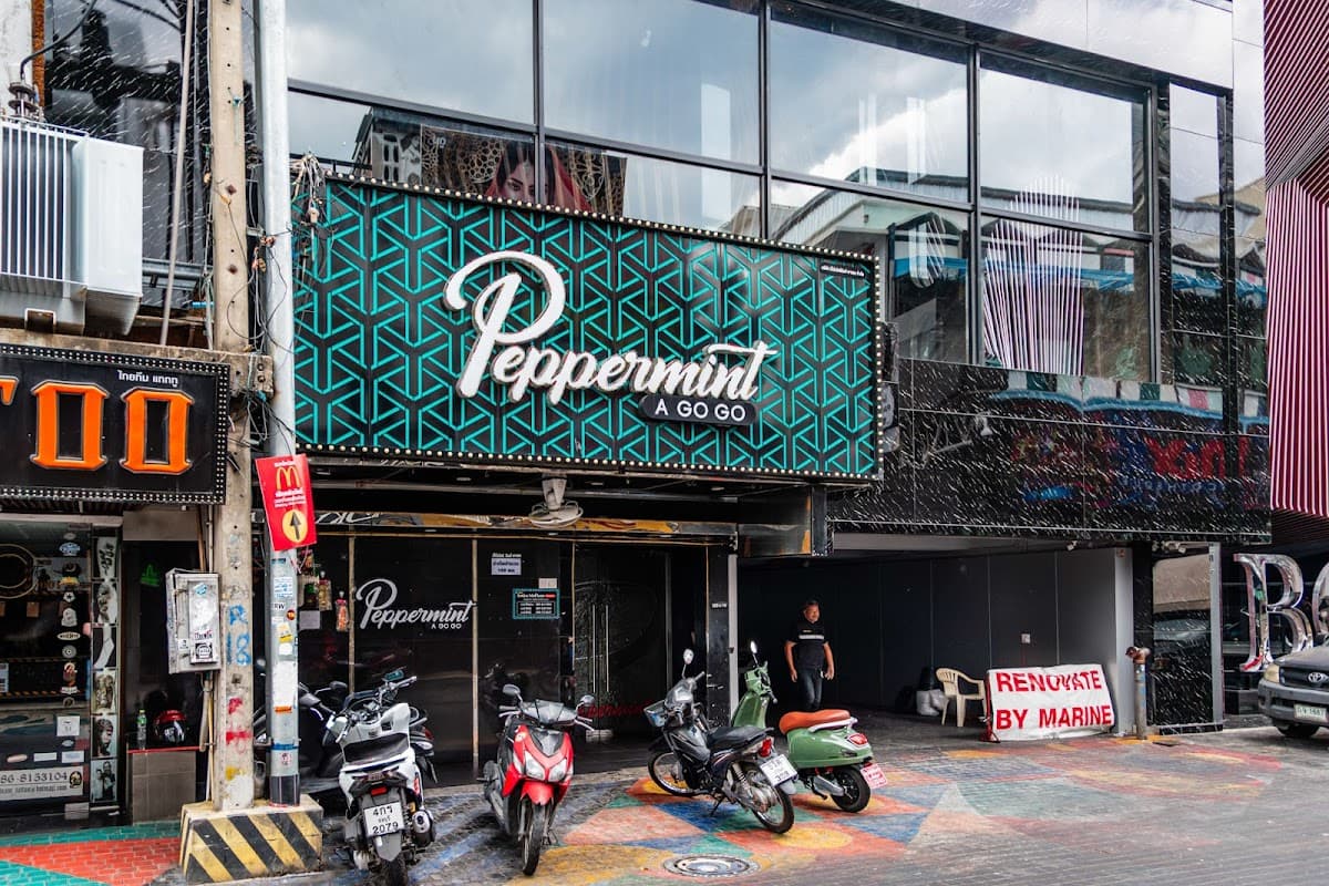 Peppermint Palace strip club in Phatthaya, Asia, Thailand