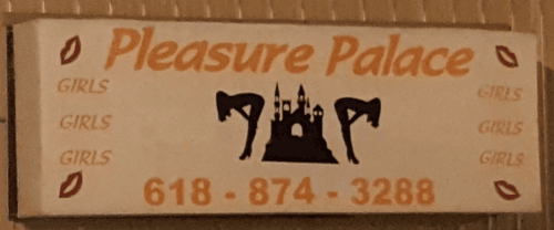 Pleasure Palace strip club in Brooklyn, IL, United States